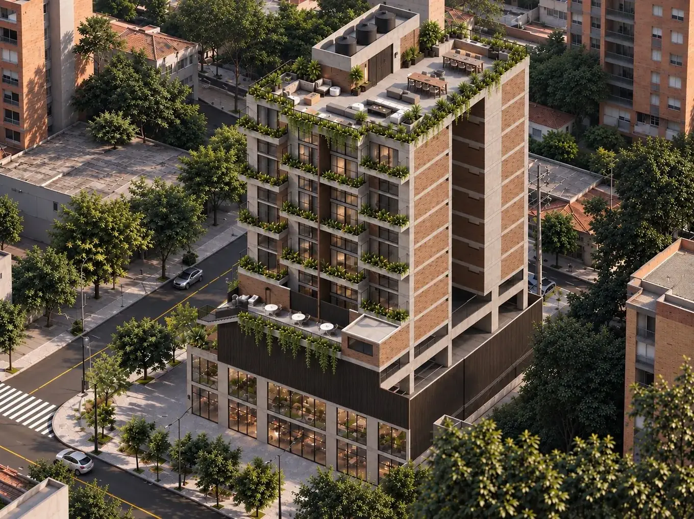 Rooftop y vida de barrio